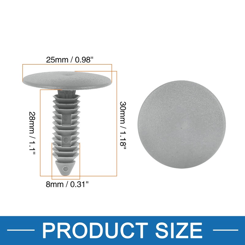 A ABSOPRO Bolt Rivet Fastener 8 mm Hole Diameter Ceiling