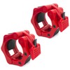 ProsourceFit Olympic Barbell Clamp Collars Quick Release Pair of 2-Inch