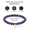 Stone Beaded Bracelets for Women Men: Healing Crystal bead Bracelet