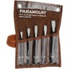 Paramount 5 Piece Cold Chisel Set: 5/16", 3/8", 7/16", 1/2",