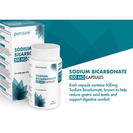 PuroSure Purosure Sodium Bicarbonate 500mg Capsules - Pack of 100
