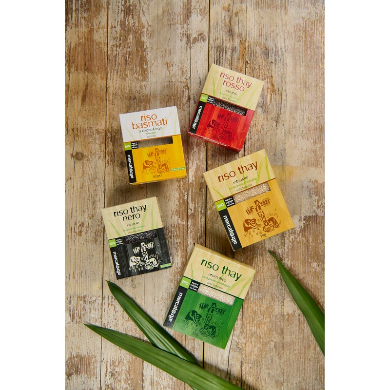 ALTROMERCATO - Riso integrale Thay rosso Tailandia - BIO -