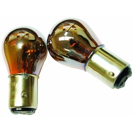 IPCW CWB-1157CA Platinum Series Chrome/Amber Twist Mount 1157 Bulb - Pair
