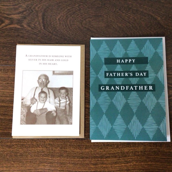 Unbranded 2 Father’s Day Greeting Cards For Grandfather - DAD