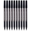 DIGNO Triber-Grip Ballpoint Pens, BLACK, Medium Point (1.0mm), Pack of