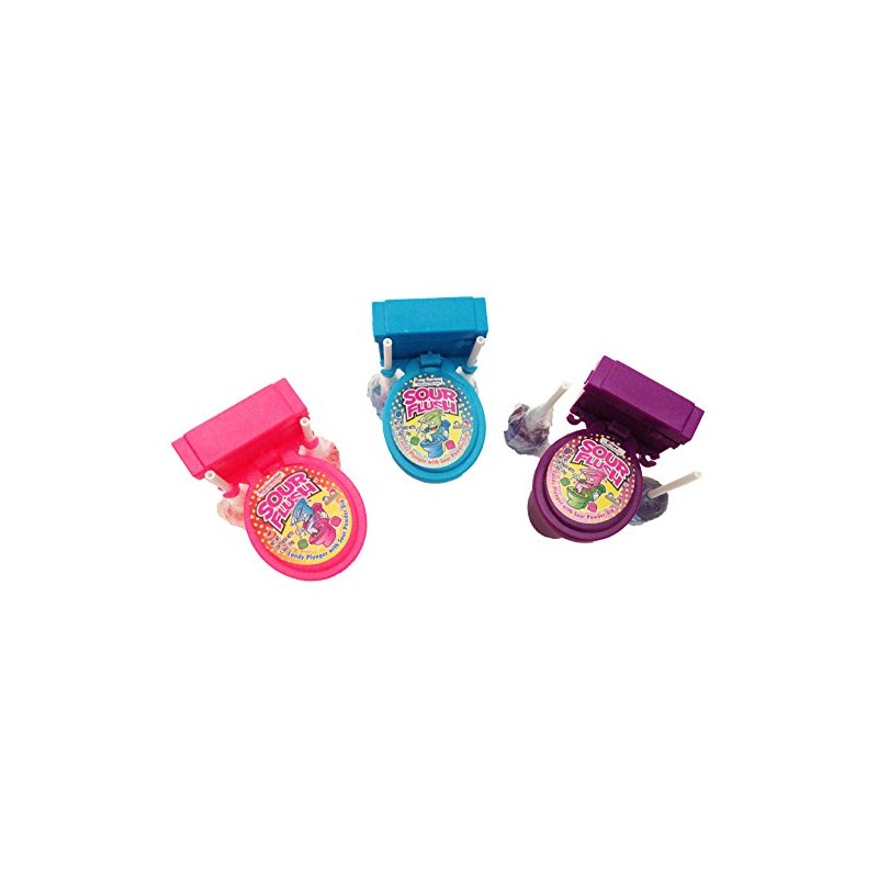 Kidsmania Sour Flush Watermelon, Grape and Blue Raspberry Pack