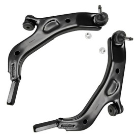 Detroit Axle - 6pc Front End Control Arms Kit for 2009 Ford Flex Taurus X Mercury Sable, 2 Lower Control Arms with Ball Joint 4 Tie Rod Ends Replacement