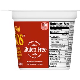 Honey Nut Cheerios Cups, Cereal with Oats, Gluten Free, 1.8 oz, 12 Cups