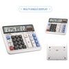 Desktop Calculator Extra Large LCD Display 12-Digit Big Number Accounting
