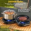 Camping Stove Propane, 2 Burner Propane Camp Stove, 20,000 BTU