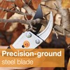 Fiskars Gardening Tools: Bypass Pruning Shears, Sharp Precision-ground Steel Blade,