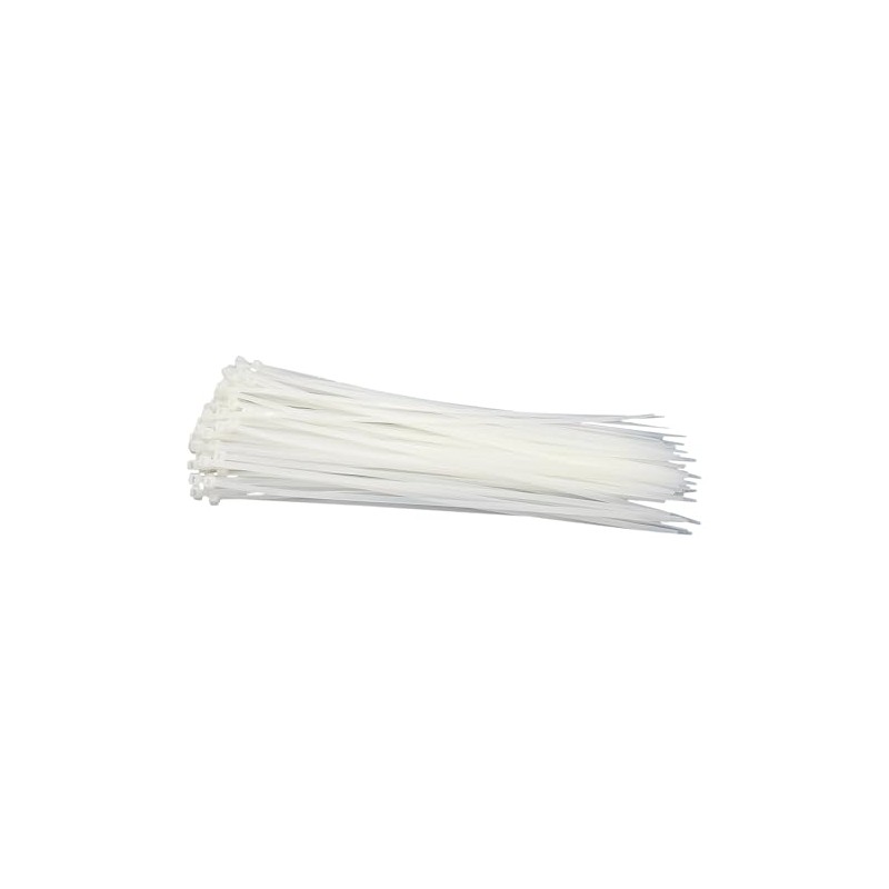 24 in. Cable Zip Tie 175 lbs. Multi-Purpose Self-Locking Clear
