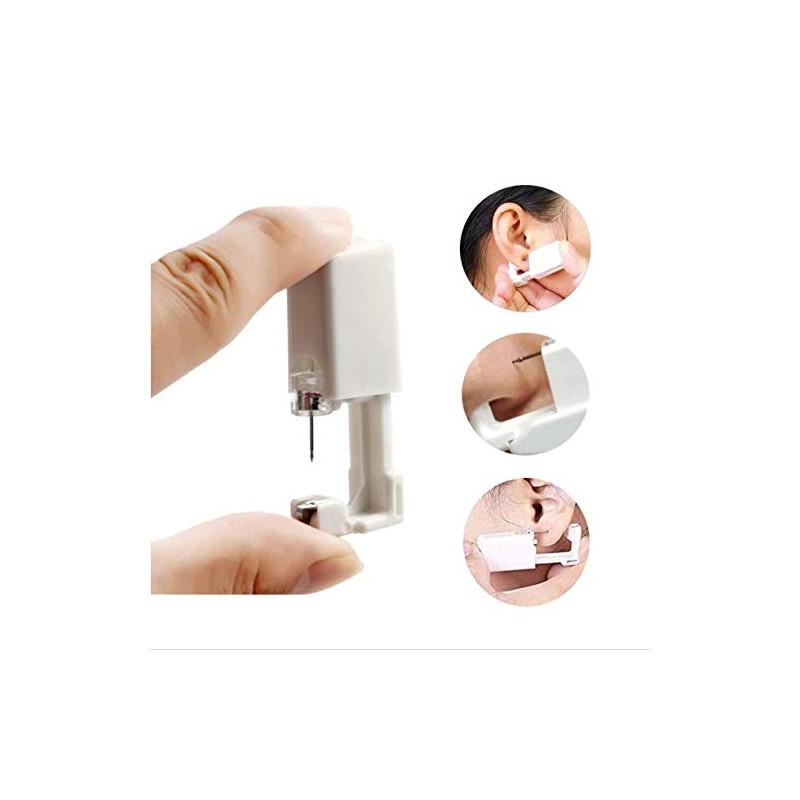 Aeyistry 1 Piece Ear Piercing Gun,Disposable Sterile Ear Piercing Gun
