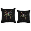 Spider Regal Jumping Spider Tarantula Arachnophile Arachnids Throw Pillow