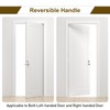 HOSOM 3 Pack Entry Door Knob and Single Cylinder Deadbolt