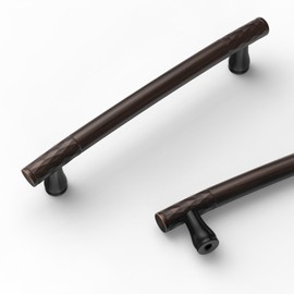 kakapola 10 Pack 5 Inch(128mm) Oil Rubbed Bronze Kitchen Cabinet Handles, Cabinet Pulls Kitchen Cabinet Hardware for Cupboard Drawer Pulls