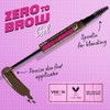NYX Professional Makeup, Zero To Brow, Gel de Cejas con