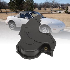 Mid and Lower Engine Timing Belt Cover Fit for Miata 1.8L 1994-2005, Miata 1.6L 1990-1993 Replaces B6601050lE