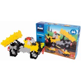 Plus-Plus 300.3768 9603768 Geniales Konstruktionsspielzeug, Baustelle, Mini Basic, 3-in-1 Bausteine-Set, 220 Teile