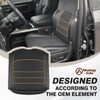 Muslogy Center Console Armrest Cover Compatible with Dodge Ram1500/2500/3500 2013-2018