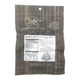 Original All Natural Kangaroo Jerky - The Best Wild Game Kangaroo Jerky on the Market - 100% Whole Muscle Kangaroo - No Added Preservatives, No Added Nitrates and No Added MSG - 1.75 oz. bag