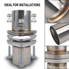 FGJQEFG Exhaust Flange Bolts Quick Fix Repair Pipe Kit w/Gasket