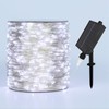 ZELUXDOT Solar String Lights for Outside,100FT 300 LEDs Solar Fairy