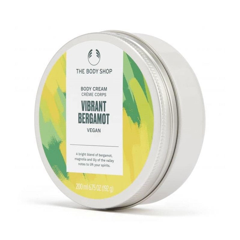 NEW! The Body Shop VIBRANT BERGAMOT Body Cream 200ml