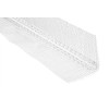 LEMAL PT10 Plaster Rails, PVC Plastic, White, Reinforcement Fabric Outside