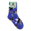 FUNATIC Ostrich Socks for Kids Ages 7-10, One Size Fit