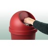 helit H2401051 Push Flap Bin 6 Litres