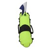 Diving Float Fluorescent Green Inflation Signal Buoy with Flag for