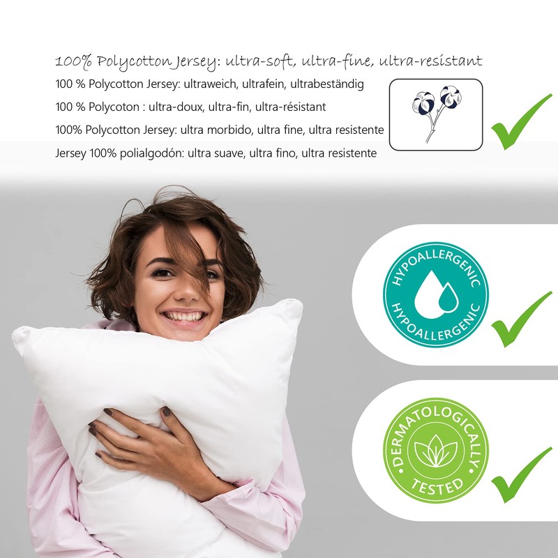 Twillie Waterproof Pillow Protectors (Pack of 2) – for 60