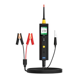 AUTOOl Power Circuit Probe Short Circuit Tester 6V-30V DC Test Light Electrical Tester Self-Test Circuit Tracer & Analyzers with LED Light Overload Protection