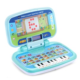 VTech Swipe and Learn Smarties Laptop, Blue