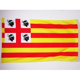 AZ FLAG Sardinia Aragon Flag 3' x 5' for a Pole - Sardinian Former Flags 90 x 150 cm - Banner 3x5 ft with Hole