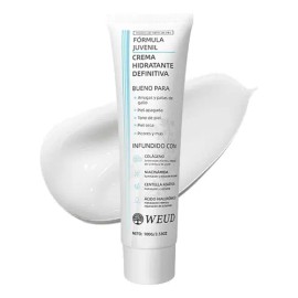 Crema Hidratante Reparadora Facial WEUD con Niacinamida y Centella Asiática