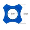 DNHCLL 4 PCS Rubber Microphone Anti-roll, Anti-Fall and Anti-Slip Sleeve