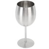 Stainless Steel Stem Wine Glasses Durable 304 Stainless Steel Wine