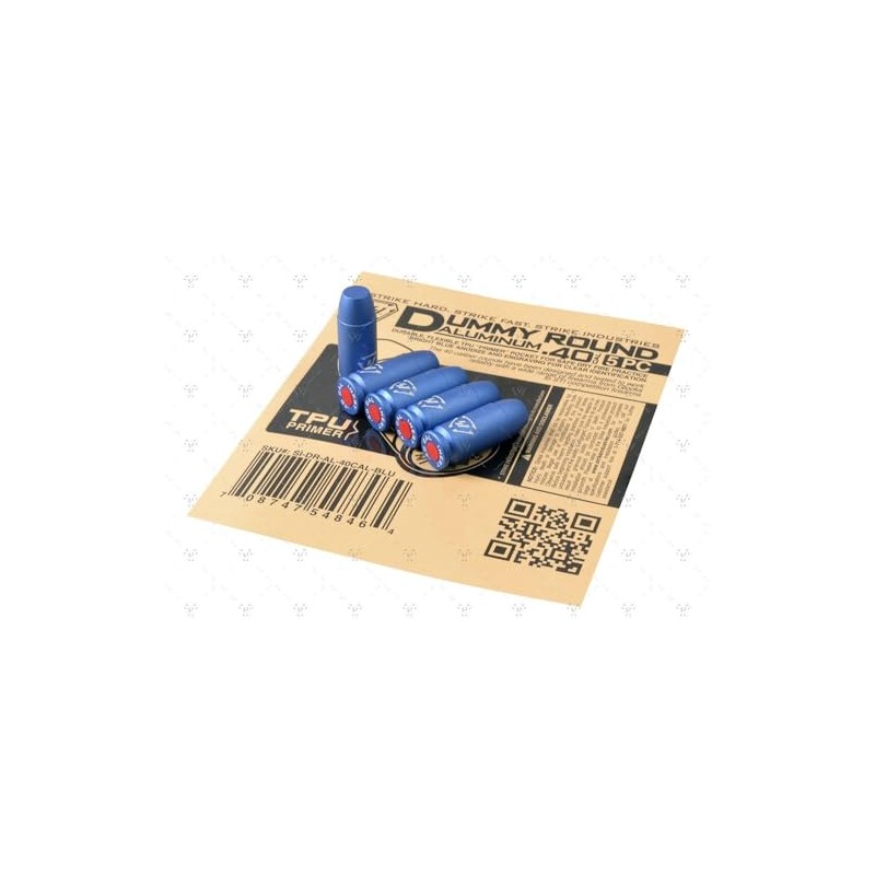 Strike Industries S05-094-40 Aluminum Dummy Cart .40 Pack of 5