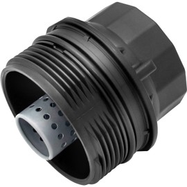 Oil Filter Housing Cap Assembly 15620-37010 1562037010 for 2009-2016 To-yota Co-rolla Matr-ix Pr-ius 2011-2016 Lexus CT200h S-cion xD iM Replaces 917-039 19185631 ENP4118 by Sikawai