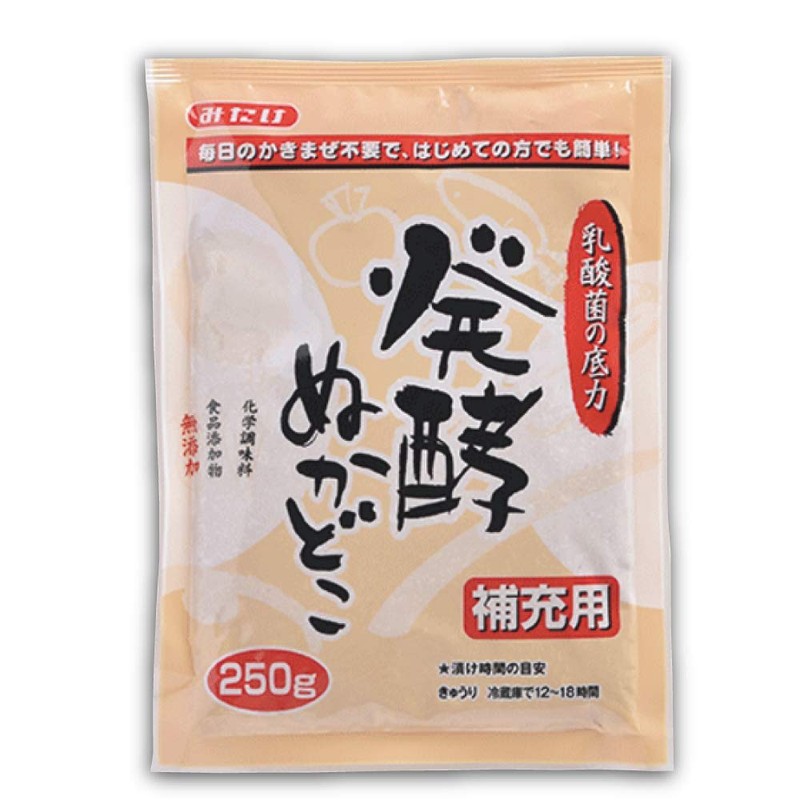 Mitake Fermented Bran Refill 8.8 oz (250 g) x 3