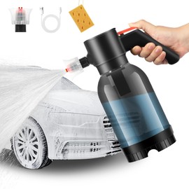 Uten Cordless Electric Foam Sprayer - 2L Foam Pump Sprayer, Car Washing Applicator, Tangle-Free for Cars, Daily Cleaning, Pets