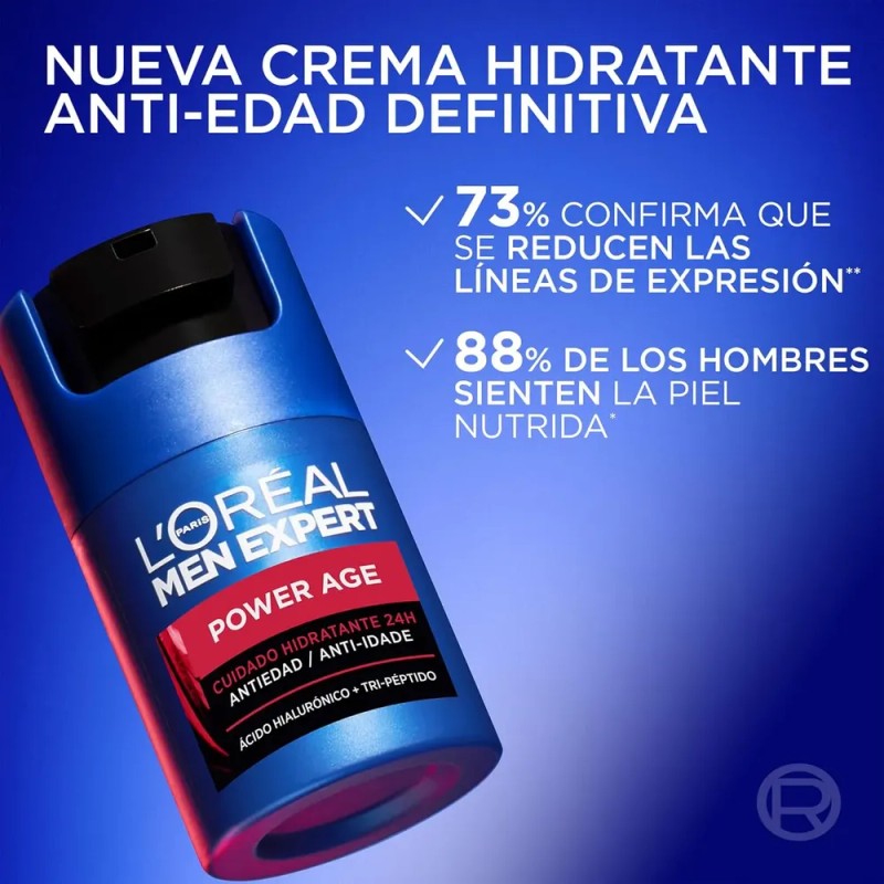 Crema Anti Arrugas Anti Edad Facial Men Expert Loréal