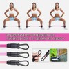 JASUVII - Bandas Elasticas Fitness, Barra de Pilates Multifuncional de
