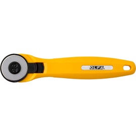 OLFA Rotary Fabric Cutter 28MM with 5 Blade Refill For Quilting, Sewing, and Crafts