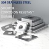 SYDARSYN Square Washers Square Washers 304 Stainless Steel Square Washers