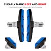CNCLOL Bike V Brake Pads, Bicycle V Brake Blocks，55/70mm Brake