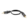CablesOnline 1ft 3.5mm Stereo Male to Male Plug Gold-Plated Audio