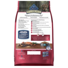 Blue Buffalo Wilderness High-Protein Natural Dry Food for Puppies, Salmon Recipe, 24-lb. Bag